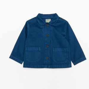 Hey Gang French Blue Chore Jacket, size 1